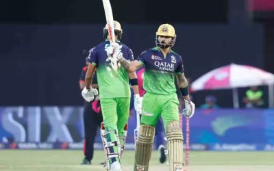 RR vs RCB, Play of the Day: विराट कोहली बने बेंगलुरु की जीत के हीरो, 45 गेंदों में खेली 62* रन की पारी