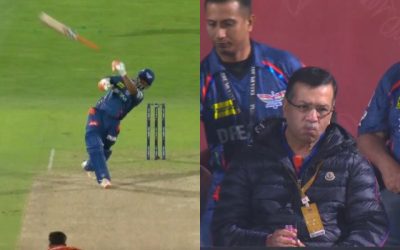 Video: हीरो बन रहे थे ऋषभ पंत, बल्ला हाथ से छूटा और गंवाया विकेट, संजीव गोयनका हुए निराश