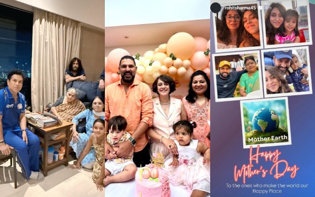 सचिन तेंदुलकर से लेकर विराट कोहली तक क्रिकेटर्स ने मदर्स डे को खास अंदाज में किया सेलिब्रेट