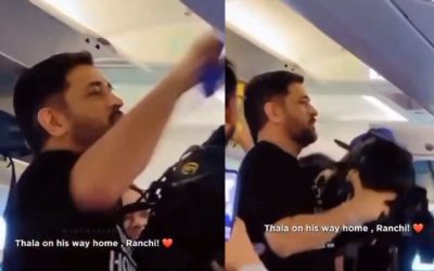 आईपीएल 2025 के सस्पेंशन के बीच रांची रवाना हुए MS Dhoni, देखें वायरल वीडियो