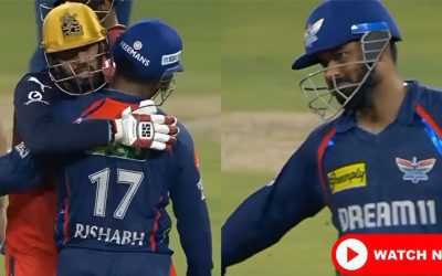 IPL 2025 [WATCH]: RCB star Jitesh Sharma hugs Rishabh Pant following LSG skipper’s heartfelt gesture