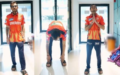 अरे, अरे! मैच खत्म होने के बाद Yuzvendra Chahal करने लगे अजीब-अजीब काम