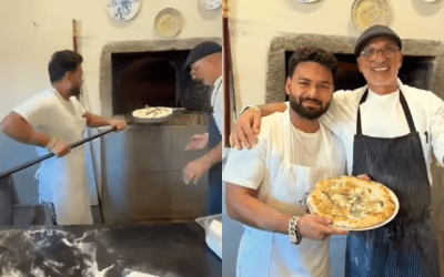 Video: बल्लेबाज ऋषभ पंत का शेफ अवतार वायरल, टूटे हुए पैर के साथ बनाया मजेदार पिज्जा