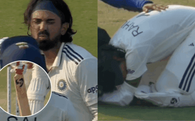IND vs WI [WATCH]: KL Rahul suffers painful groin blow, physio rushes to aid as fans hold their breath