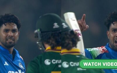 IND vs SA [WATCH]: Harshit Rana gives an aggressive send off to Dewald Brevis after dismissing him during Ranchi ODI