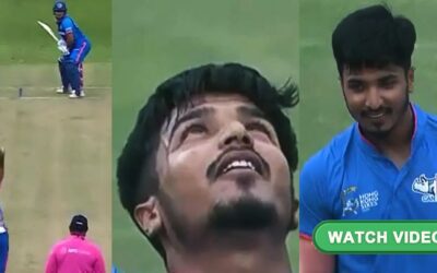 WATCH: Nepal’s Rashid Khan claims spectacular hat-trick against Afghanistan at Hong Kong Sixes 2025