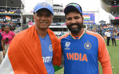 पूर्व दिग्गज का बड़ा बयान, कहा ‘व्हाइट बाॅल क्रिकेट में आक्रामक खेल का क्रेडिट रोहित शर्मा और राहुल द्रविड़ को जाता है’ 