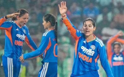 विकेट लेने के बाद हरमनप्रीत कौर के साथ खास सेलिब्रेशन करने का वैष्णवी शर्मा ने किया खुलासा