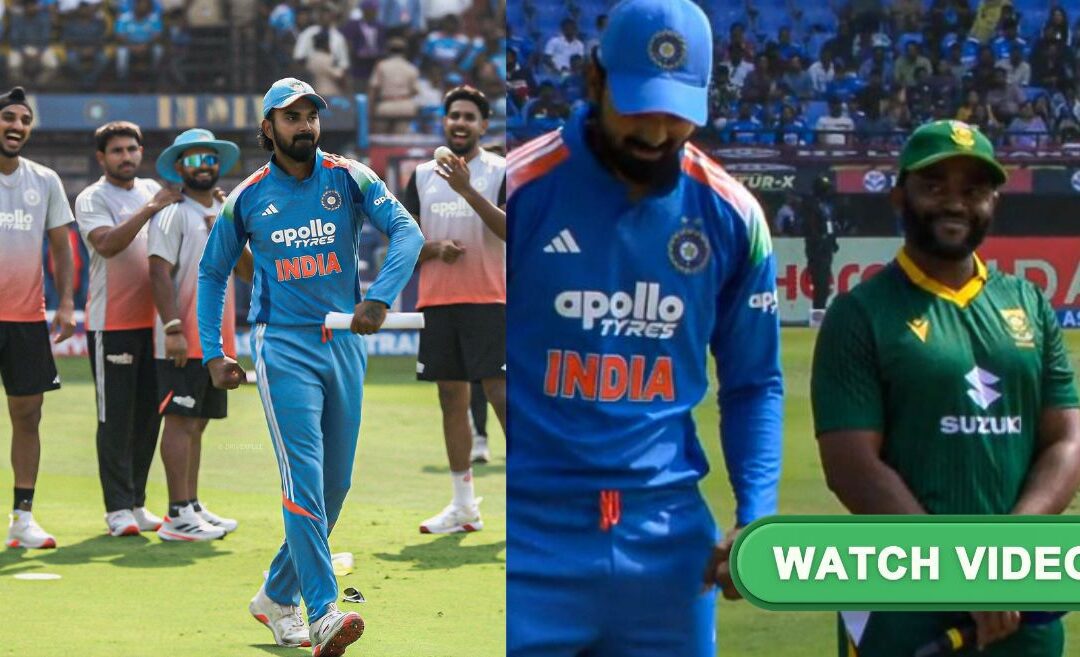 WATCH: KL Rahul’s epic celebration after India ends toss jinx | IND vs SA, 3rd ODI