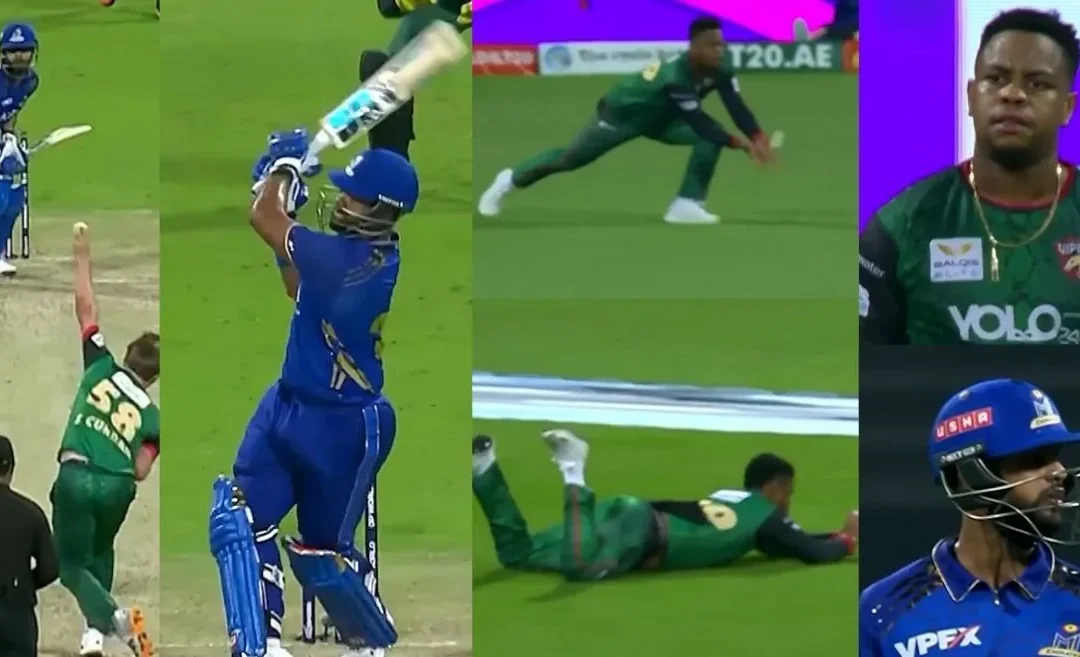 WATCH: Shimron Hetmyer pulls off a stunning grab to dismiss Nicholas Pooran in ILT20 2025-26