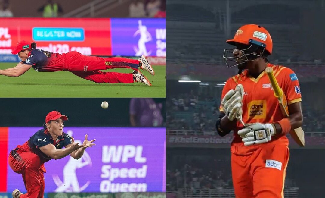 WPL 2026 [WATCH]: Flying Grace Harris takes game-changing catch to dismiss Bharti Fulmali in RCB-W vs GG-W