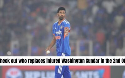 IND vs NZ: Who replaces injured Washington Sundar? Here is India’s playing XI for the Rajkot ODI