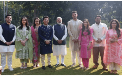 सचिन तेंदुलकर ने की पीएम मोदी से मुलाकात, अर्जुन और सानिया की शादी के लिए प्रधानमंत्री को दिया निमंत्रण 