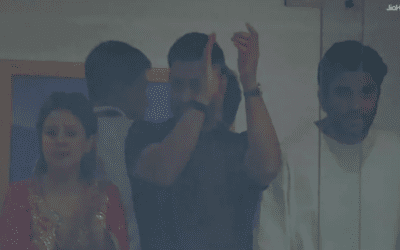 बुमराह के बंप बॉल कैच पर उछल पड़ी साक्षी! धोनी ने समझाया ‘बंप बॉल’ है – देखें वायरल वीडियो