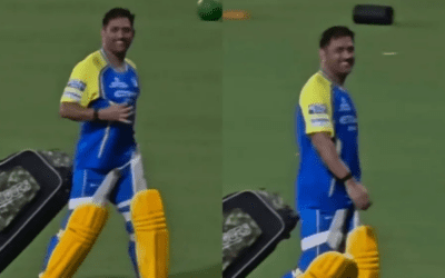 एमएस धोनी का दिल जीतने वाला अंदाज, आरसीबी जर्सी पहने बच्चों के साथ वायरल हुआ वीडियो