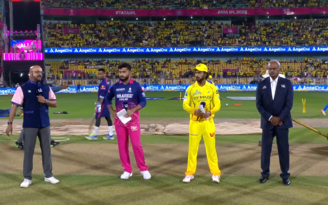 RR vs CSK: राजस्थान ने टॉस जीतकर पहले गेंदबाजी करने का फैसला किया; दोनों टीमों की प्लेइंग XI पर नजर डालें