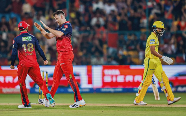 Ipl 2026: आईपीएल में Csk की हार की हैट्रिक, आरसीबी ने 43 रनों से दी करारी शिकस्त