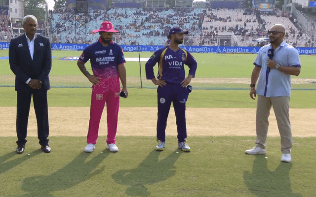 Ipl 2026: राजस्थान राॅयल्स ने केकेआर के खिलाफ टाॅस जीतकर बल्लेबाजी का फैसला किया, देखें दोनों टीमों की प्लेइंग 11