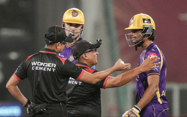 कंगाली में आटा गीला! Lsg के खिलाफ ‘ऑब्स्ट्रक्टिंग द फील्ड’ के चलते आउट होने वाले अंगकृष रघुवंशी पर लगा जुर्माना