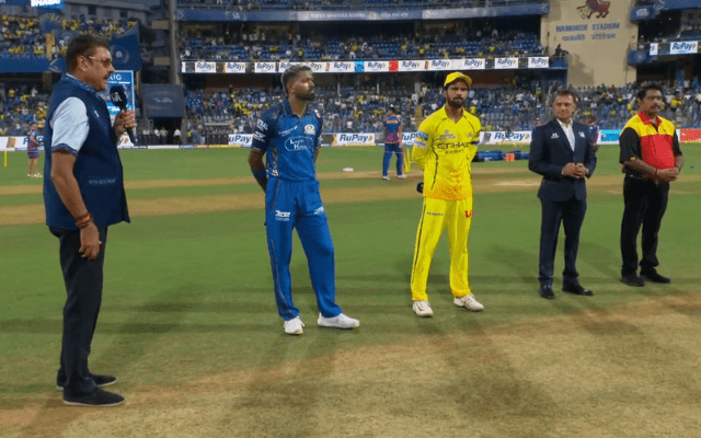 MI vs CSK: टॉस जीतकर मुंबई इंडियंस ने गेंदबाजी चुनी, दोनों टीम्स की प्लेइंग XI पर डालें नजर