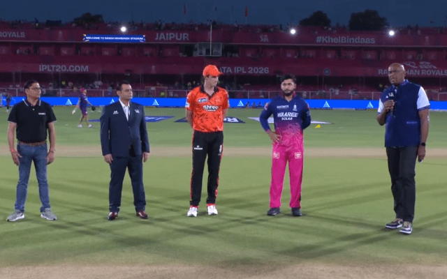 RR vs SRH: टॉस जीतकर हैदराबाद ने गेंदबाजी चुनी, पैट कमिंस की हुई वापसी, देखें टीमों की प्लेइंग XI