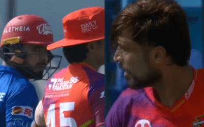 Psl 2026: मोहम्मद आमिर के उकसावे पर भड़के फहीम अशरफ, बल्ला तानकर की बहसबाजी, देखें वीडियो