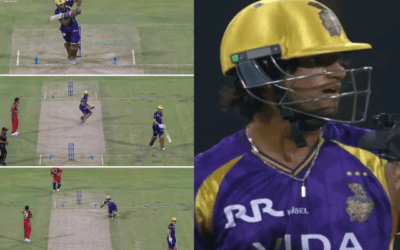 Ipl 2026 में ‘ऑब्स्ट्रक्टिंग द फील्ड’ के चलते आउट होने वाले पहले बल्लेबाज बने अंगकृष रघुवंशी, देखें वीडियो