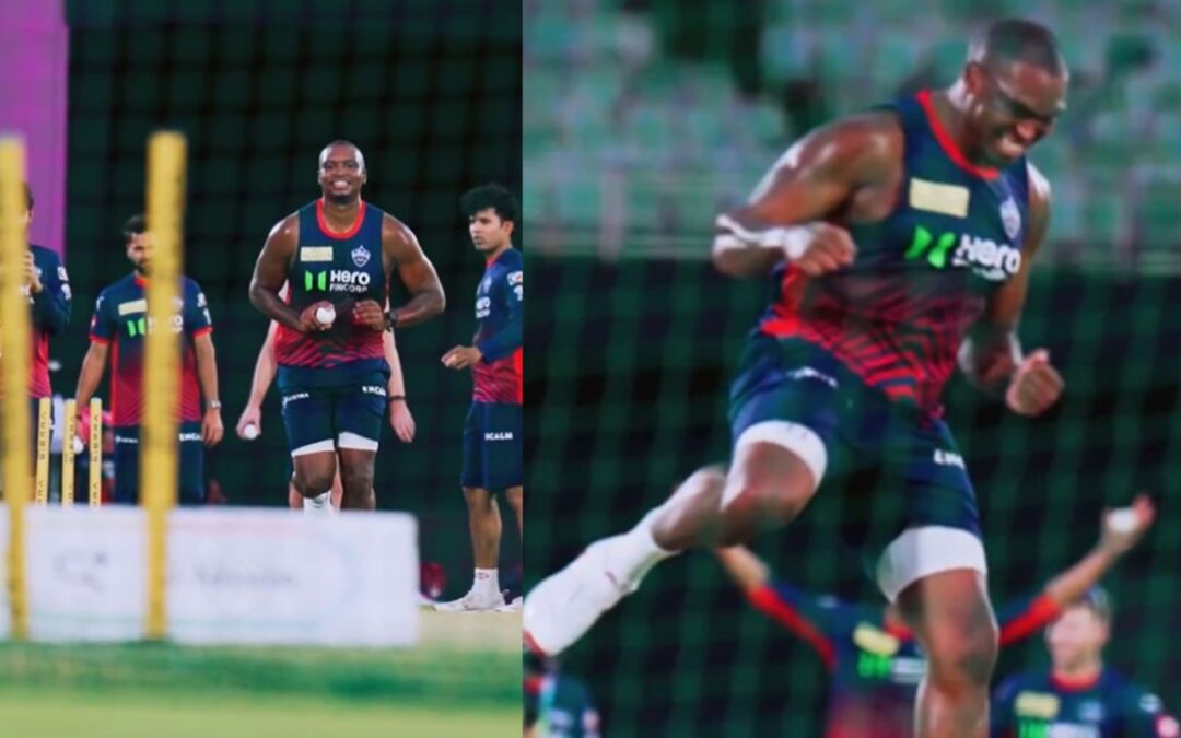IPL 2026 [WATCH]: Lungi Ngidi resumes training with DC after recovering from a serious head injury ahead of RR clash