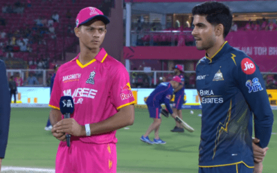 RR vs GT: टॉस जीतकर RR ने फील्डिंग का फैसला किया, जायसवाल कर रहे हैं RR की कप्तानी, प्लेइंग XI पर ड़ालें नजर