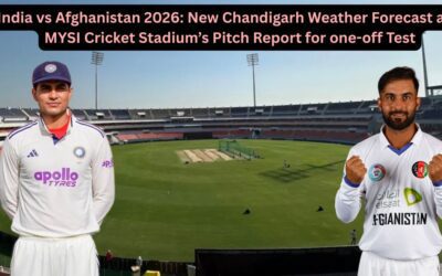 India vs Afghanistan 2026: New Chandigarh Weather Forecast and Maharaja Yadavindra Singh International Cricket Stadium’s Pitch Report for one-off Test