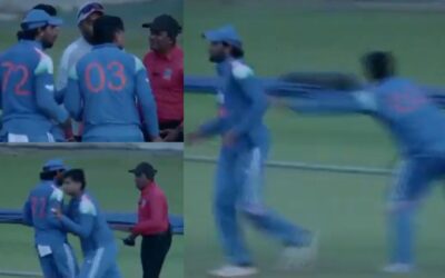 WATCH: Vaibhav Suryavanshi steps in as Tilak Varma clashes with umpires during SL-A vs IND-A match