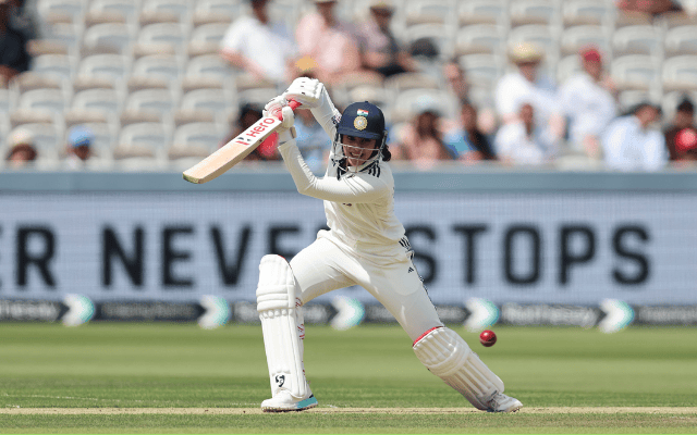 ENG W vs IND W: एकमात्र टेस्ट मैच में 285 रनों पर सिमटी भारत की पहली पारी, स्मृति ने बनाए शानदार 83 रन 