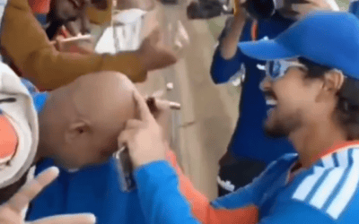 गंजे फैन के सिर पर ईशान किशन ने दिया ऑटोग्राफ, वायरल वीडियो आपने देखी क्या?