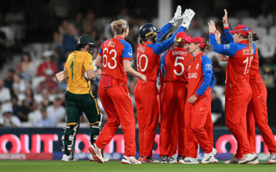 Women’s T20 WC 2026: इंग्लैंड ने दक्षिण अफ्रीका को 40 रन से दी मात, रिकॉर्ड पांचवीं बार फाइनल में बनाई जगह