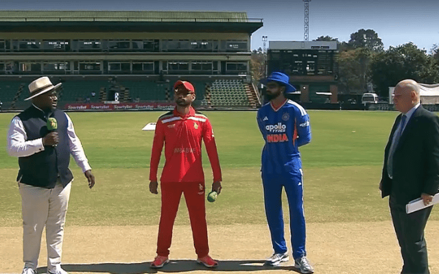 ZIM vs IND, 1st T20I: भारत ने टॉस जीतकर फील्डिंग का फैसला किया, देखें दोनों टीमों की प्लेइंग XI