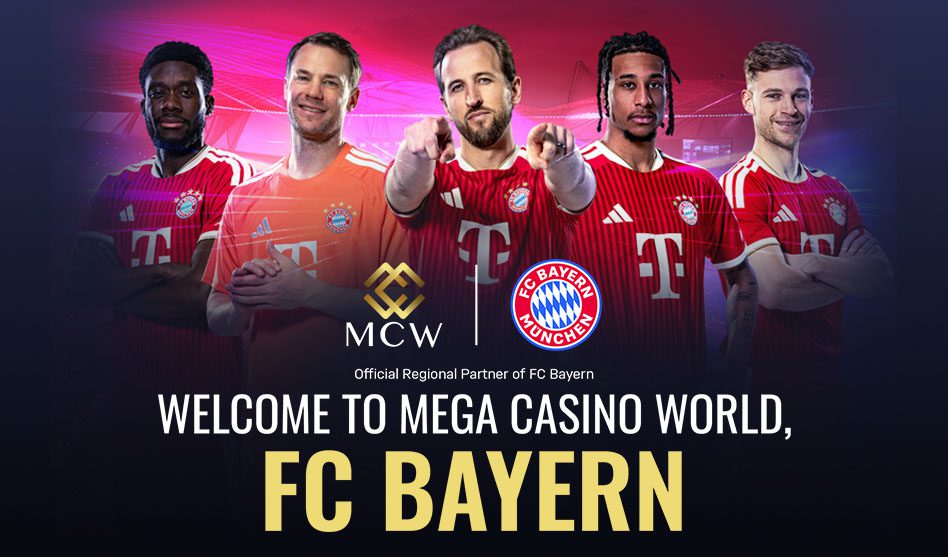 FC Bayern Signs a Three-Year Deal with Asia’s iGaming brand, Mega Casino World