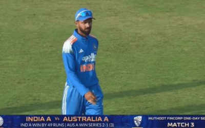 IND A vs AUS A: ऑस्ट्रेलिया ‘ए’ ने 2-1 से जीती सीरीज, आखिरी मुकाबले में भारत ‘ए’ ने दर्ज की 49 रनों से जीत